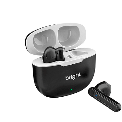 Fone de Ouvido Bright Beatsound II Bluetooth 5.1 Preto Sem fio