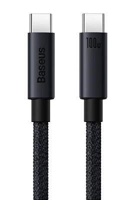 Cabo Baseus ultra rápido USB-C para USB-C 100W 5a - 1 Metro