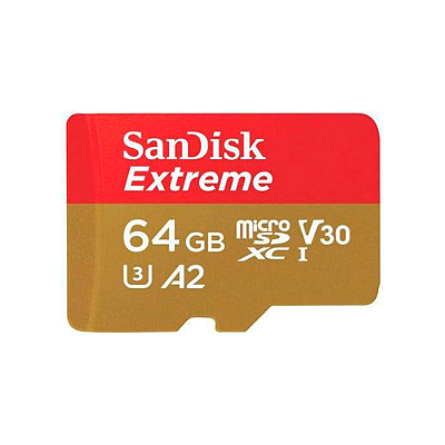 Cartão De Memória Sandisk Extreme 80 MB/s Até 170 MB/s 64GB