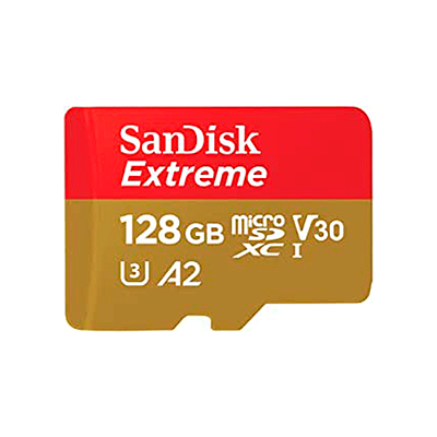 Cartão De Memória Sandisk Extreme 90 MB/s Até 190 MB/s 128GB