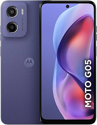 Smartphone Motorola Moto G05 - 128gb 12gb (4gb Ram + 8gb Ram Boost) E Camera 50mp Com Ai 5200 Mah Tela 6.7