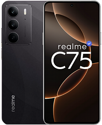 Smartphone Realme C75 + NFC 256GB / 8GB Ram 4G - Global - Preto