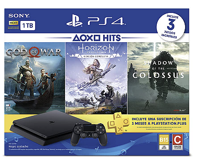 Sony Playstation 4 Slim 1TB + Controle MegaPack - Semi Novo Na Caixa - Garantia de 3 meses