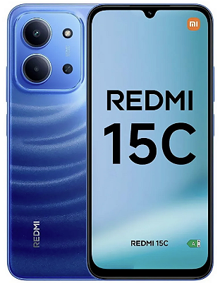 Smartphone Xiaomi Redmi 15C 256GB / 8GB Ram 4G - Global - Azul
