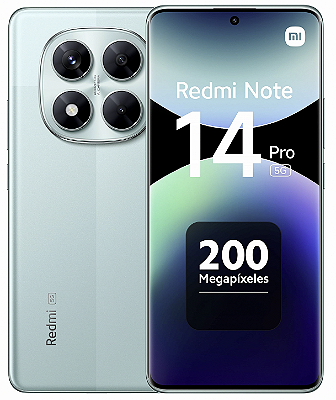 Smartphone Xiaomi Redmi Note 14 PRO 256GB / 8GB Ram •5G• - Verde