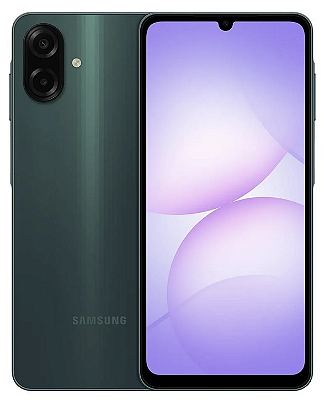 Smartphone Samsung Galaxy A07 256GB, 8GB, Câmera 50MP, Tela 6.7", Proteção IP54, Processador 6nm - Verde