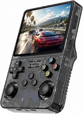 Video Game Portátil R36S – 64GB com 16 Mil Jogos