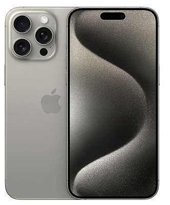 Apple iPhone 15 Pro Max 256GB Titânio Natural - Bateria 83% - Semi-Novo - Todo Original