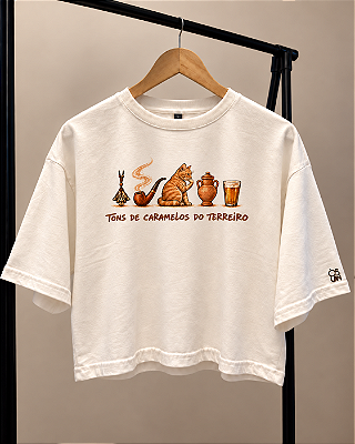 CROPPED - TONS CARAMELO