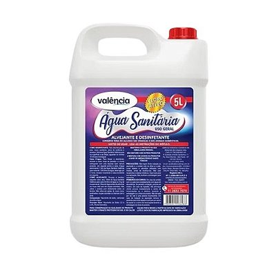 AGUA SANITARIA - 5L - VALÊNCIA