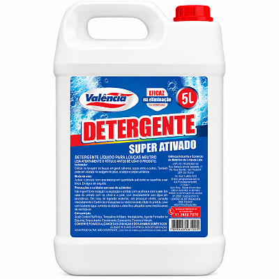 DETERGENTE ESPECIAL NEUTRO 5L - VALÊNCIA