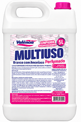 MULTIUSO BRANCO C/AMONIACO 5L - VALÊNCIA