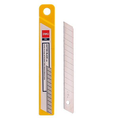 LAMINAS PARA ESTILETE 9MM CX C/10 UN - DELI