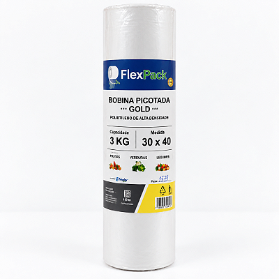 BOBINA PICOTADA GOLD 30 x 40 3KG