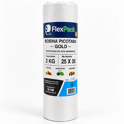 BOBINA PICOTADA GOLD 25 x 35 2KG