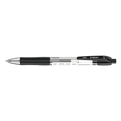 CANETA ESFEROGRAF RETRATIL 0,7MM PTO- DELI