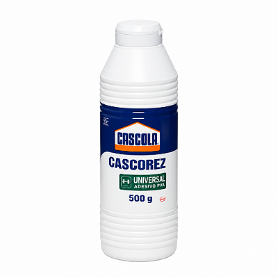 COLA CASCOREZ BRANCA UNIVERSAL 500G - KIT