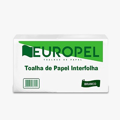 TOALHA INT. BRANCO 19X20 1.000UN - EUROPEL