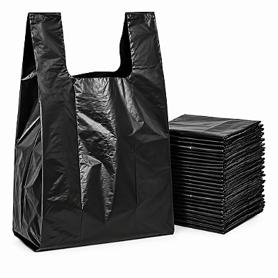 SACOLA PRETA 40X50CM 5KG-AMSTERDAN