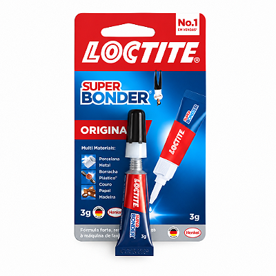 COLA SUPER BONDER 3G - KIT