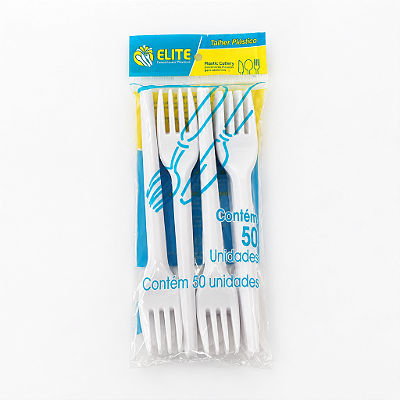 GARFO REFEICAO SOFT BRANCO C/50UN - ELITE