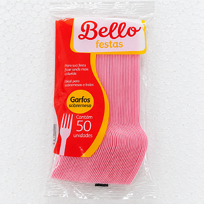 GARFO SOBREMESA ROSA - BELLO