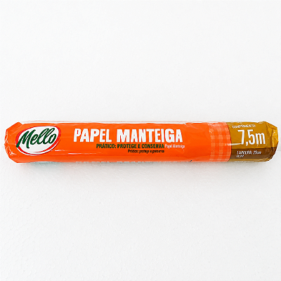 PAPEL MANTEIGA 29X7,5M - MELLO