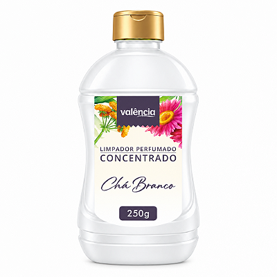 LIMPADOR PERFUMADO CONCENTRADO CHÁ BRANCO 250ML - VALÊNCIA