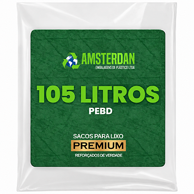 SACO LIXO REFOR LEITOSO 105 LITROS 5KG-AMSTERDAN