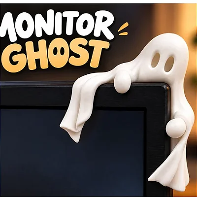 Fantasminha Decorativo para Monitor