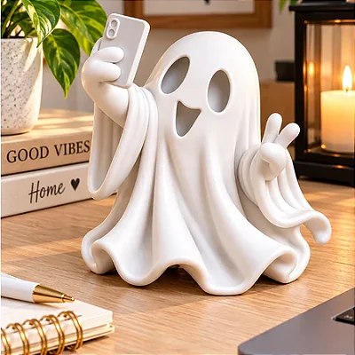 Fantasma Selfie Halloween