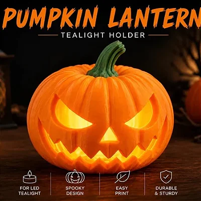 Lanterna Abóbora Halloween Jack O’ Lantern