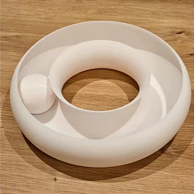 Brinquedo Interativo para Gatos – Bolinha na Rosca