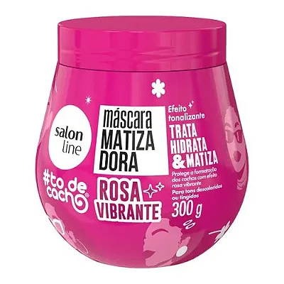 Máscara Matizadora Rosa Vibrante 300g