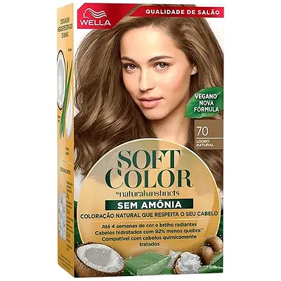 Kit Tintura Soft Color Louro Natural 70
