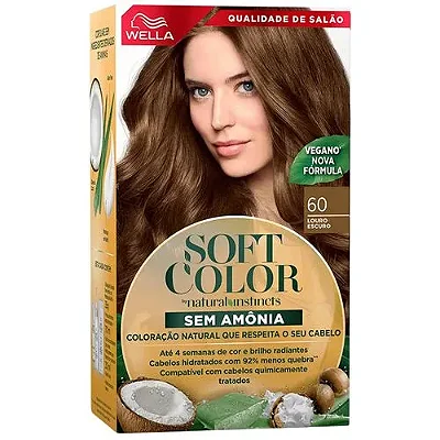 Kit Tintura Soft Color Louro Escuro 60