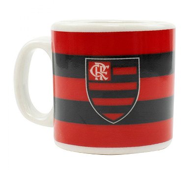 Caneca De Porcelana Flamengo 120ml Oficial