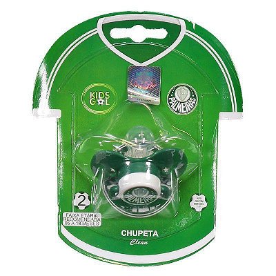 Chupeta Palmeiras Borboleta Orto S2 Kids Gol