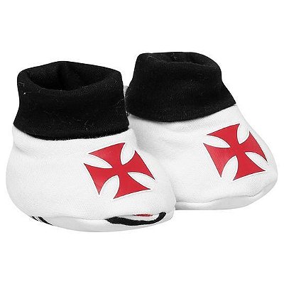 Meia Pantufa Bebê Vasco Oficial