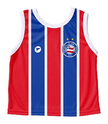 Camiseta Bebê Regata Bahia - Torcida Baby