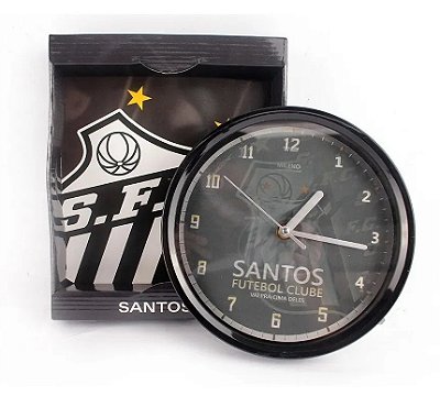 Relógio Parede Santos Oficial 20Cm