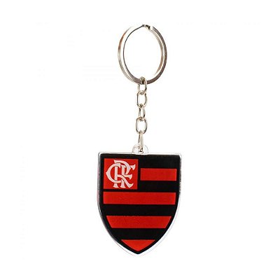 Chaveiro Escudo Time Acrílico 5cm - Flamengo