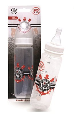 Mamadeira Acinturada Super Kids Gol Corinthians 240 Ml