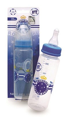 Mamadeira Acinturada Super Kids Gol Cruzeiro 240 Ml