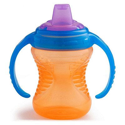 Copo Mighty Grip Laranja/Azul Munchkin 237ml