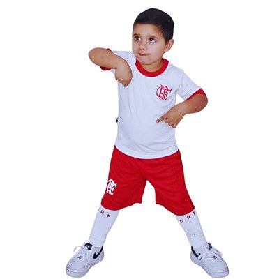 Uniforme Infantil Flamengo Artilheiro Oficial