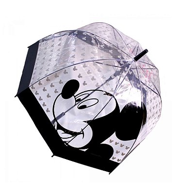 Guarda Chuva Infantil Transparente Mickey - Disney