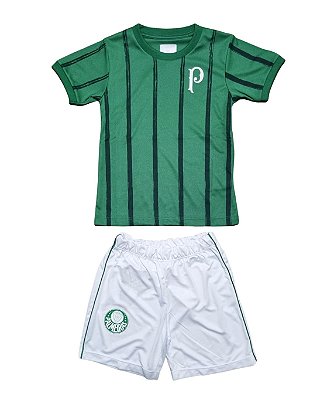 Uniforme Infantil Palmeiras Listrado Oficial