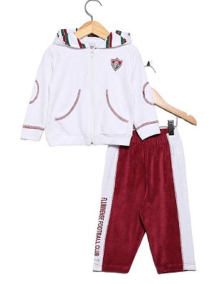 Agasalho Bebê Fluminense Masculino Plush Oficial