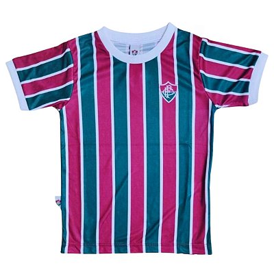 Camisa Infantil Fluminense Listrada Oficial